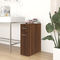 Thumbnail for Apothekerschrank Braun Eichen-Optik 20x45,5x60 cm Holzwerkstoff