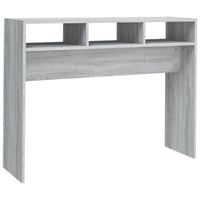Thumbnail for Konsolentisch Grau Sonoma 105x30x80 cm Holzwerkstoff