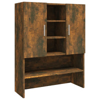 Thumbnail for Waschmaschinenschrank Räuchereiche 70,5x25,5x90 cm