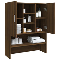 Thumbnail for Waschmaschinenschrank Braun Eichen-Optik 70,5x25,5x90 cm