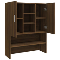 Thumbnail for Waschmaschinenschrank Braun Eichen-Optik 70,5x25,5x90 cm