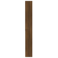 Thumbnail for Waschmaschinenschrank Braun Eichen-Optik 64x24x190 cm