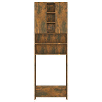 Thumbnail for Waschmaschinenschrank Räuchereiche 64x25,5x190 cm