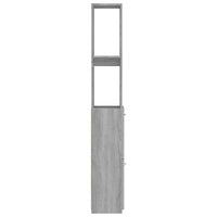 Thumbnail for Badezimmerschrank Grau Sonoma 25x25x170 cm Holzwerkstoff