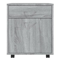 Thumbnail for Rollschrank Grau Sonoma 45x38x54 cm Holzwerkstoff