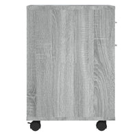 Thumbnail for Rollschrank Grau Sonoma 45x38x54 cm Holzwerkstoff