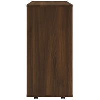 Thumbnail for Rollschrank Braun Eichen-Optik 60x35x75 cm Holzwerkstoff