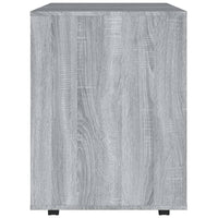 Thumbnail for Rollschrank Grau Sonoma 60x53x72 cm Holzwerkstoff