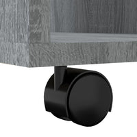 Thumbnail for Rollschrank Grau Sonoma 60x53x72 cm Holzwerkstoff