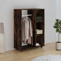 Thumbnail for Kleiderschrank Räuchereiche 80x40x110 cm Holzwerkstoff