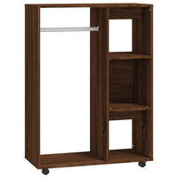 Thumbnail for Kleiderschrank Braun Eichen-Optik 80x40x110 cm Holzwerkstoff