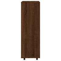 Thumbnail for Kleiderschrank Braun Eichen-Optik 80x40x110 cm Holzwerkstoff