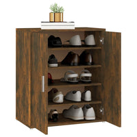 Thumbnail for Schuhschrank Räuchereiche 60x35x70 cm Holzwerkstoff