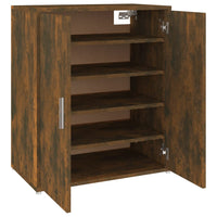 Thumbnail for Schuhschrank Räuchereiche 60x35x70 cm Holzwerkstoff