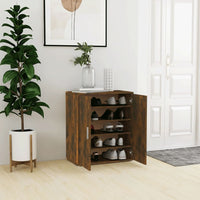 Thumbnail for Schuhschrank Räuchereiche 60x35x70 cm Holzwerkstoff