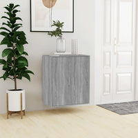 Thumbnail for Schuhschrank Grau Sonoma 60x35x70 cm Holzwerkstoff