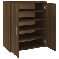 Thumbnail for Schuhschrank Braun Eichen-Optik 60x35x70 cm Holzwerkstoff
