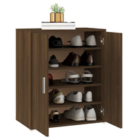 Thumbnail for Schuhschrank Braun Eichen-Optik 60x35x70 cm Holzwerkstoff