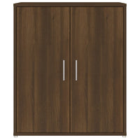 Thumbnail for Schuhschrank Braun Eichen-Optik 60x35x70 cm Holzwerkstoff