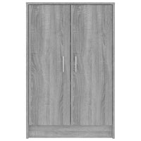 Thumbnail for Schuhschrank Grau Sonoma 60x35x92 cm Holzwerkstoff