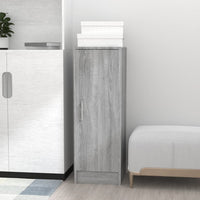 Thumbnail for Schuhregal Grau Sonoma 32x35x92 cm Holzwerkstoff