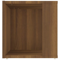 Thumbnail for Beistelltisch Braun Eichen-Optik 33x33x34,5 cm Holzwerkstoff