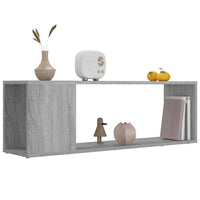Thumbnail for TV-Schrank Grau Sonoma 100x24x32 cm Holzwerkstoff