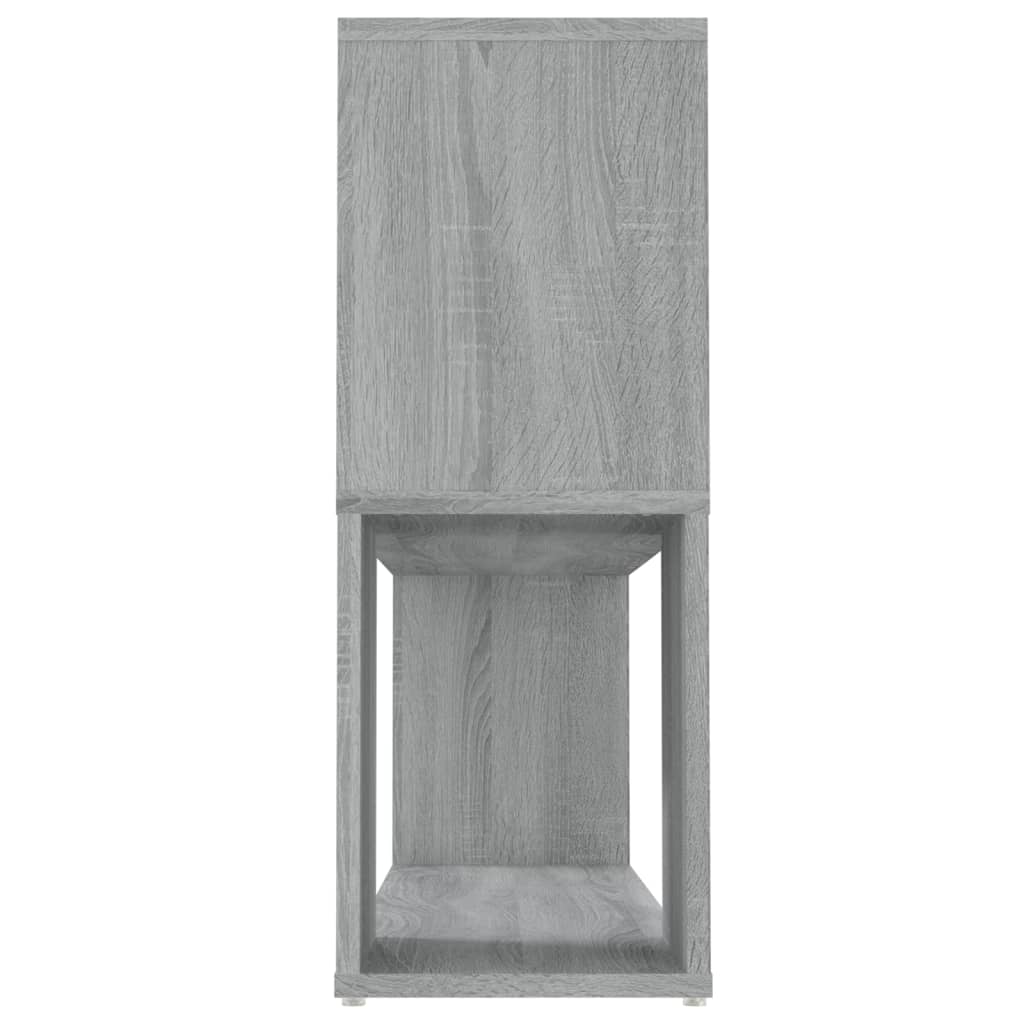 Bücherregal Grau Sonoma 100x24x63 cm Holzwerkstoff