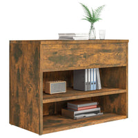 Thumbnail for Schuhbank Räuchereiche 60x30x45 cm Holzwerkstoff