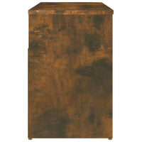 Thumbnail for Schuhbank Räuchereiche 80x30x45 cm Holzwerkstoff