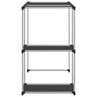 Thumbnail for Waschmaschinenregal Schwarz 87x55x90,5 cm Eisen