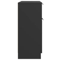 Thumbnail for Sideboard Schwarz 60x30x70 cm Holzwerkstoff