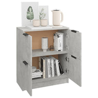 Thumbnail for Sideboard Betongrau 60x30x70 cm Holzwerkstoff