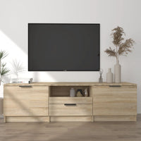 Thumbnail for TV-Schrank Sonoma-Eiche 140x35x40 cm Holzwerkstoff