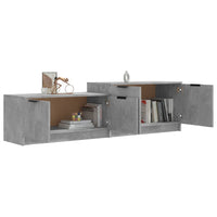 Thumbnail for TV-Schrank Betongrau 158,5x36x45 cm Holzwerkstoff