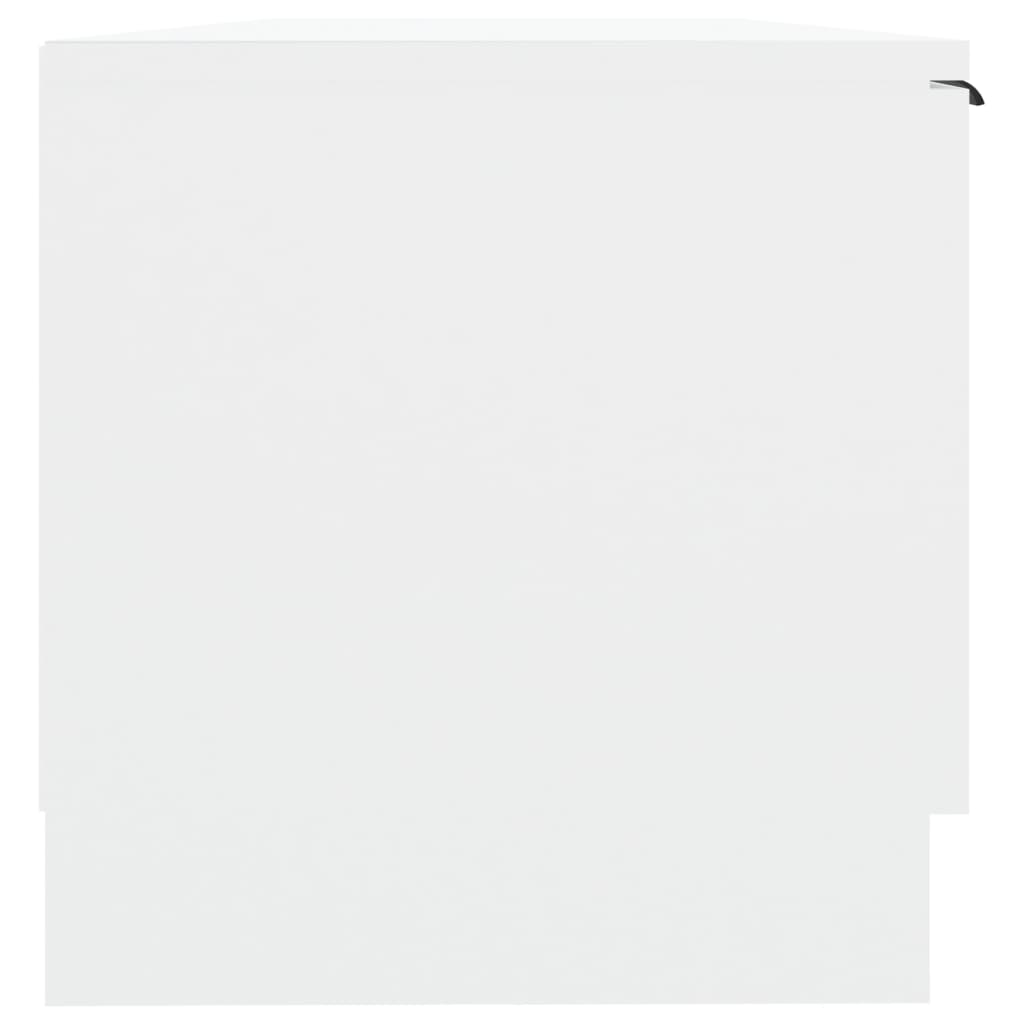 TV-Schrank Weiß 102x35x36,5 cm Holzwerkstoff