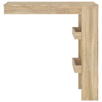Thumbnail for Wand-Bartisch Sonoma-Eiche 102x45x103,5 cm Holzwerkstoff