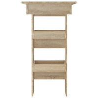 Thumbnail for Wand-Bartisch Sonoma-Eiche 102x45x103,5 cm Holzwerkstoff