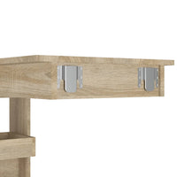Thumbnail for Wand-Bartisch Sonoma-Eiche 102x45x103,5 cm Holzwerkstoff