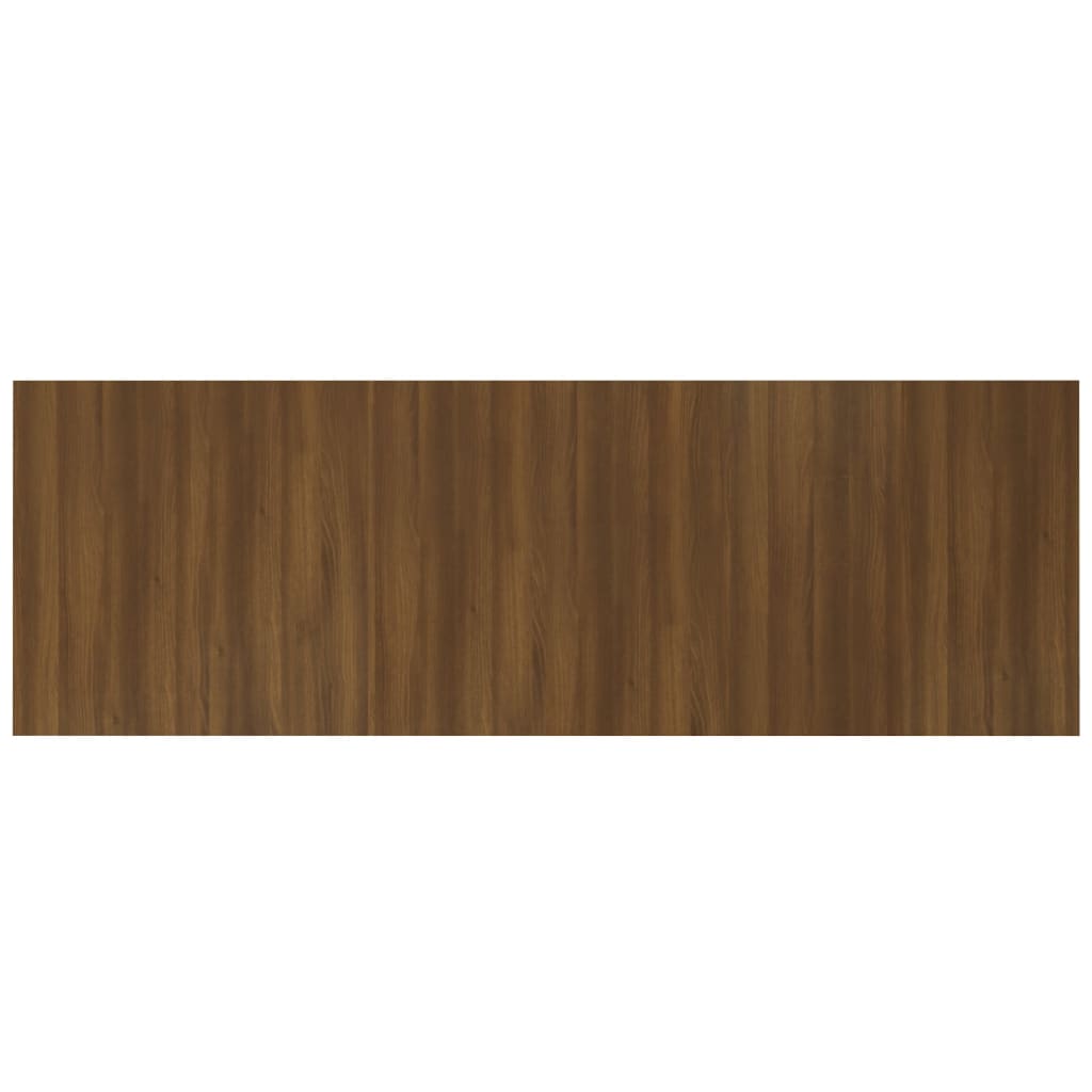 Kopfteil Braun Eichen-Optik 240x1,5x80 cm Holzwerkstoff