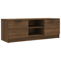 Thumbnail for TV-Schrank Braun Eichen-Optik 102x35x36,5 cm Holzwerkstoff