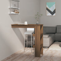 Thumbnail for Wand-Bartisch Braun Eichen-Optik 102x45x103,5 cm Holzwerkstoff