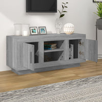 Thumbnail for TV-Schrank Grau Sonoma 102x35x45 cm Holzwerkstoff