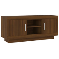 Thumbnail for TV-Schrank Eiche Braun 102x35x45 cm Holzwerkstoff
