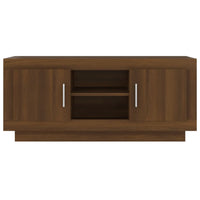 Thumbnail for TV-Schrank Eiche Braun 102x35x45 cm Holzwerkstoff