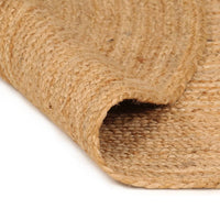 Thumbnail for Teppich Jute Geflochten 180 cm Rund