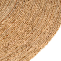 Thumbnail for Teppich Jute Geflochten 180 cm Rund