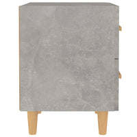Thumbnail for Nachttisch Betongrau 40x35x47,5 cm