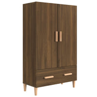 Thumbnail for Highboard Braun Eichen-Optik 70x31x115 cm Holzwerkstoff