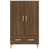 Thumbnail for Highboard Braun Eichen-Optik 70x31x115 cm Holzwerkstoff